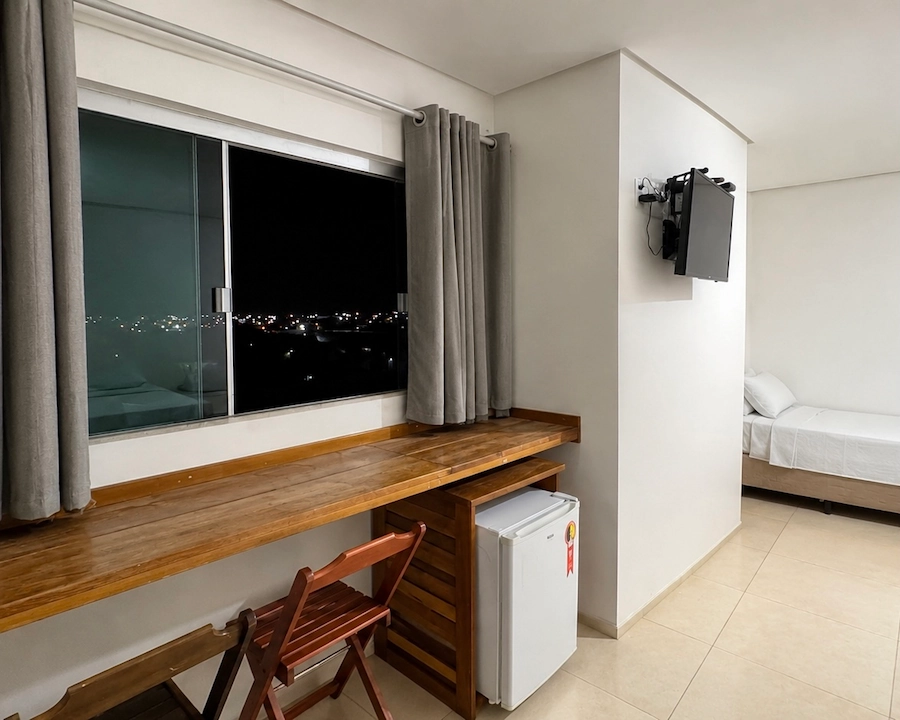 Quarto do Hotel Lírio