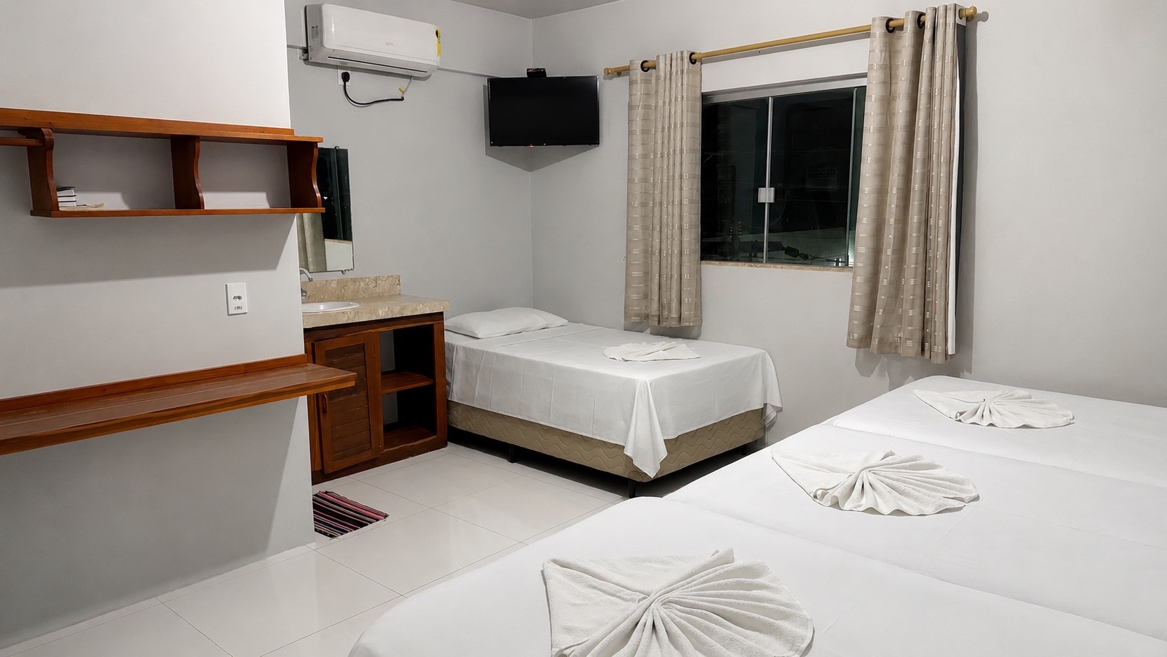 Quarto do Hotel Lírio